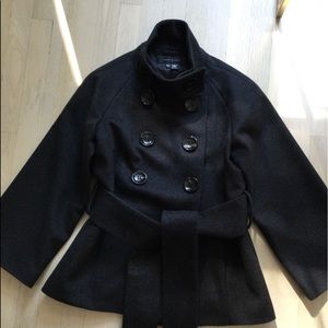 Zara women 3/4 sleeve wool jacket size M